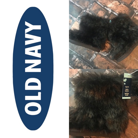 Old Navy Other - Old Navy NWT Brown Fur Boots Old Navy Other - Old Navy NWT Brown Fur Boots